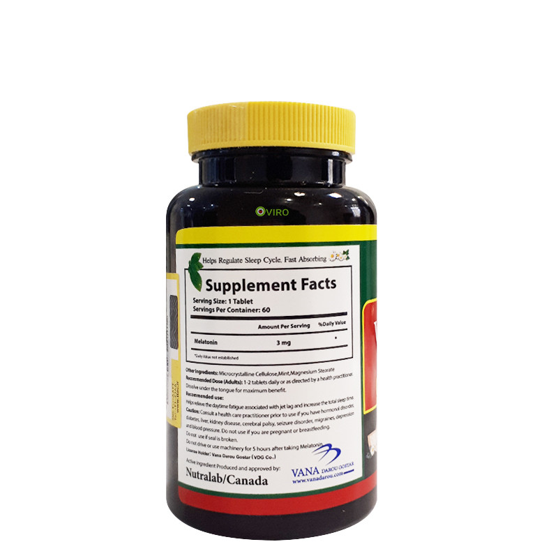 نورم لایف - قرص زیر زبانی واناتونین نورم لایف - قرص زیر زبانی واناتونین