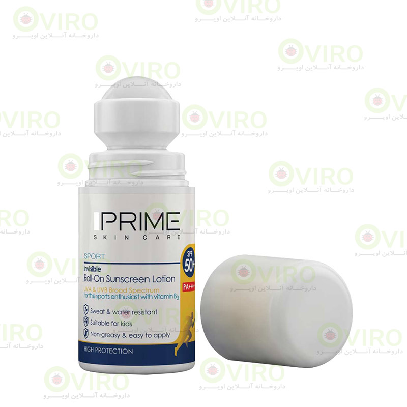 پریم - لوسیون ضد آفتاب رولی SPF 50 اسپرت پریم - لوسیون ضد آفتاب رولی SPF 50 اسپرت