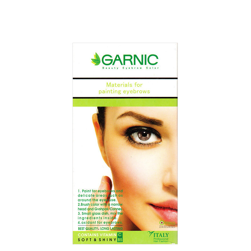 گارنیک - کیت رنگ ابروی گیاهی شماره GN10 گارنیک - کیت رنگ ابروی گیاهی شماره GN10