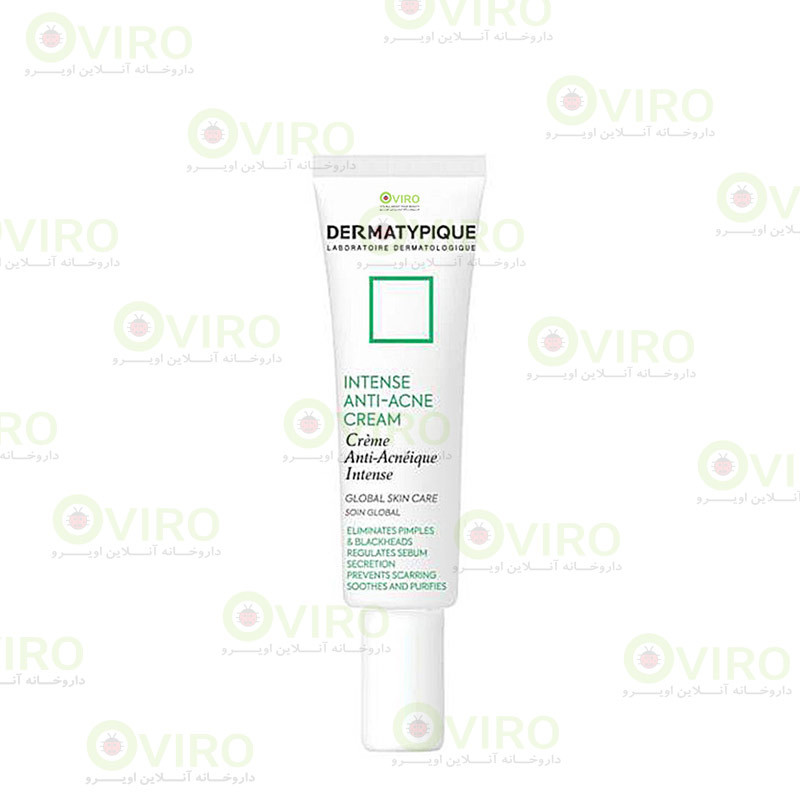 درماتیپیک - کرم ضد جوش قوی (گلوبال) کرم کنترل کننده چربی و ضد جوش مدل Intense درماتیپیک