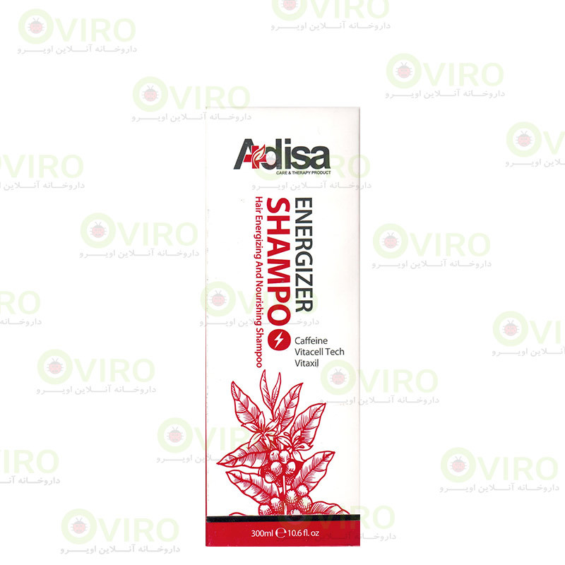 شامپو انرژی زا و مغذی مو آدیسا شامپو انرژی زا و مغذی مو آدیسا