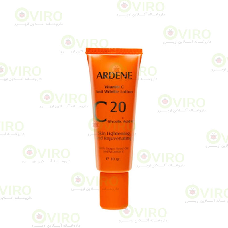 Anti-Wrinkle-Lotion-C20-1 لوسیون ضد چروک ویتامین سی 20% آردن 30 میلی لیتر