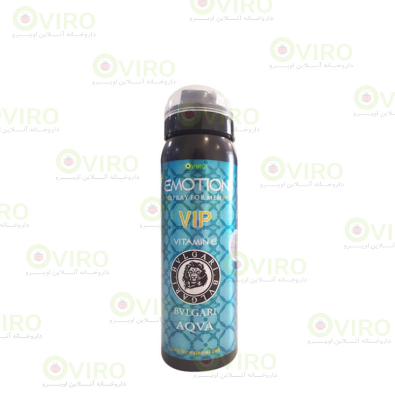 اسپری تاخیری ایموشن اسپری تاخیری VIP حاوی ویتامین E ایموشن