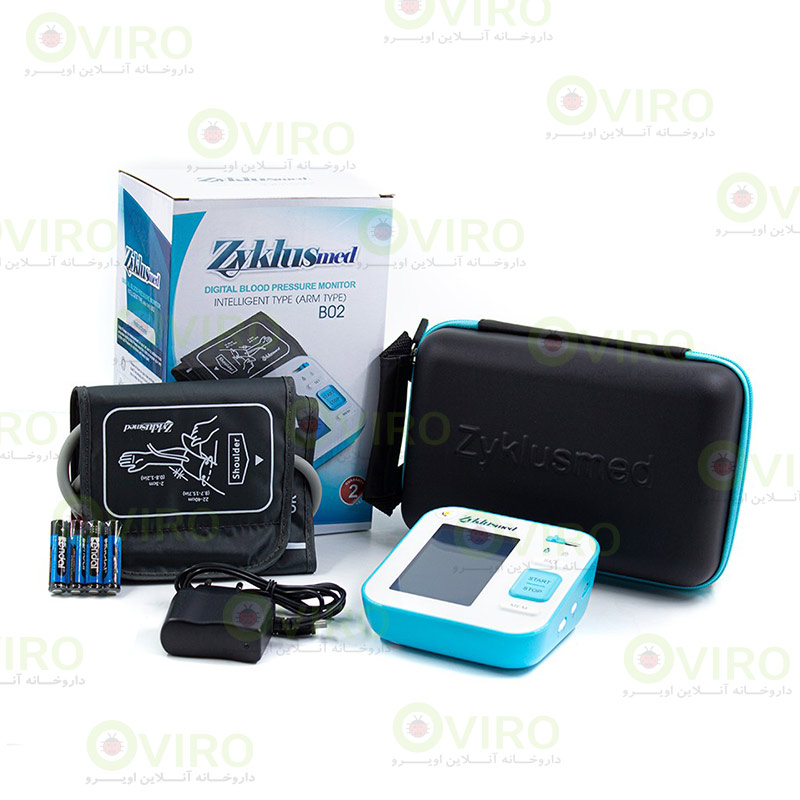 Zyklusmed-Blood-Presure-Monitor-B02-1 فشارسنج بازویی دیجیتالی زیکلاس مد سخنگو مدل B02