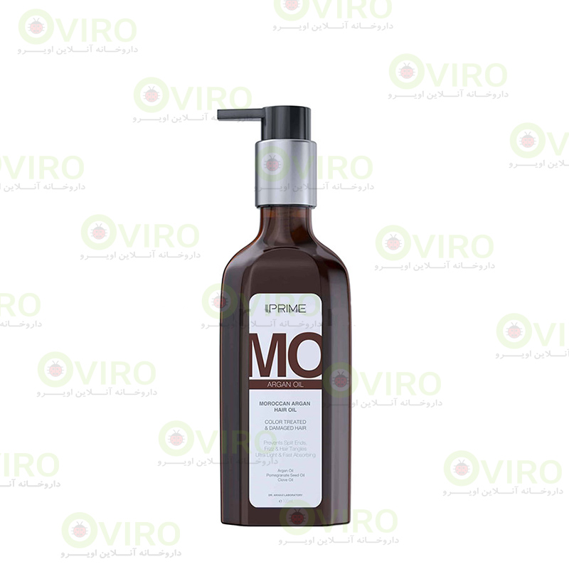 Prime-Argan-Hair-Oil-100ml روغن تقویت کننده مو آرگان پریم 100 میلی لیتر