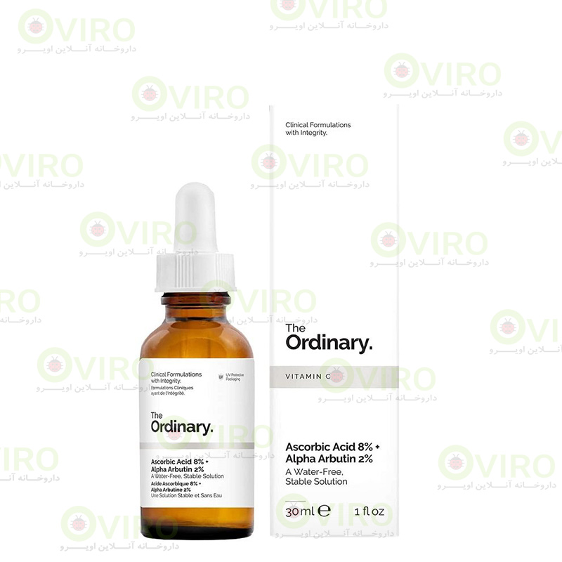 Ordinary-Ascorbic-Acid-8%-And-Alpha-Arbutin-2%-Serum-1 سرم آسکوربیک اسید 8% و آلفا آربوتین 2% اوردینری 30 میلی لیتر