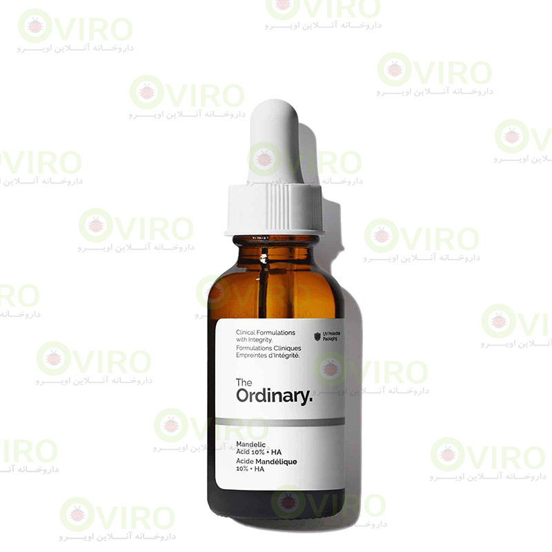The-Ordinary-Mandelic-Acid-10%-+-HA سرم لایه بردار ماندلیک اسید 10% + هیالورونیک اسید اوردینری 30 میلی لیتر
